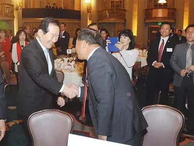 〈사진〉정세균 국회의장 LA 한인 동포간담회