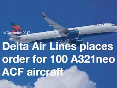 델타항공, 에어버스에 여객기 100대 주문