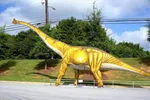 귀넷 공원마다 대형 공룡상