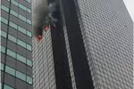 트럼프타워 화재…1명 사망·4명 부상