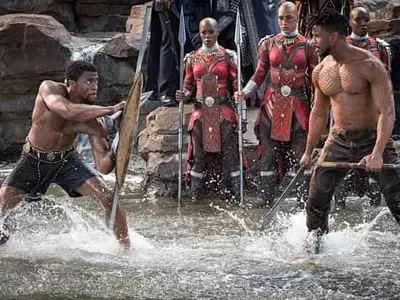 부산-애틀랜타 촬영 블랙팬서', '타이타닉' 제쳤다