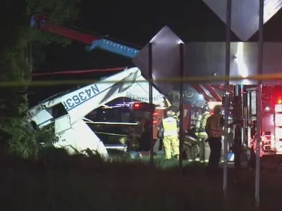 포사이스서 경비행기 추락...1명 사망·2명 부상