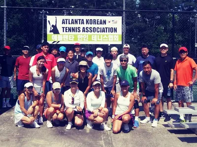 〈사진〉 애틀랜타 한인테니스 동남부체전 대표 선발전