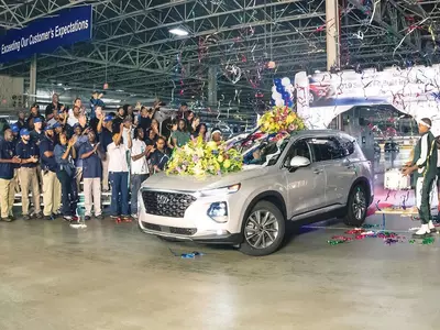 현대차 앨라배마 공장, 2019 싼타페 생산 시작