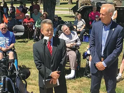 입양 한인 장성, 주 보훈국장 발탁