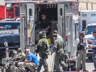 50대 전역군인, 주청사 앞서 분신 시위