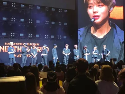 애틀랜타 뜨겁게 달군 K-팝...워너원 월드투어 콘서트