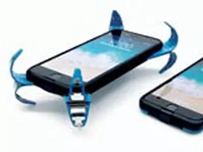 스마트폰 떨어뜨리면 다리가 쫘악~