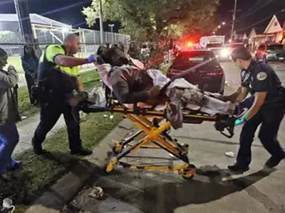 〈사진〉주말밤 뉴올리언스서 총기난사…10명 사상