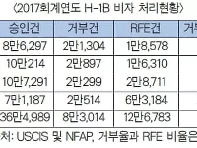 취업비자 신청 4명 중 1명 거부당해