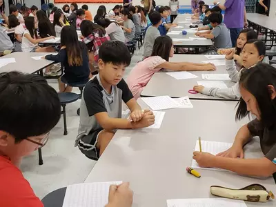 한글 글짓기대회 장원에 신미리 양