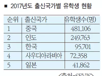 미국내 한인유학생 다시 늘어났다