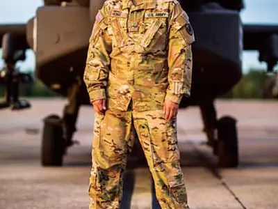 한인 여성, 아파치 헬기 파일럿 됐다