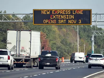 오늘 I-85 유료차선 추가 개통
