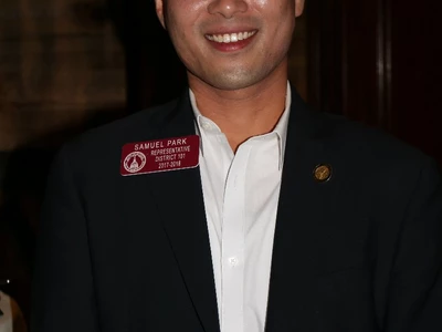 〈현장 인터뷰〉 재선 성공 샘 박 주하원의원