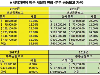 “개인 소득세율 하향, 인적공제는 사라져”