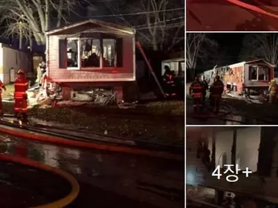 엄마 몰래 넷플릭스 보다가 심야화재서 가족 구한 10대