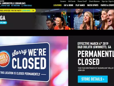 둘루스 'D&B' 영업 중단