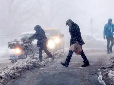 중부 겨울폭풍 강타... 항공편 대규모 결항