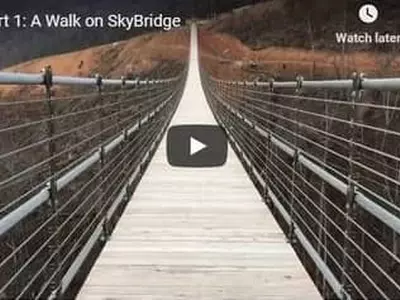 미국 최장 구름다리 개장