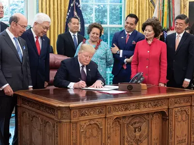 트럼프, 아태 문화의 달 기념 행정명령 서명