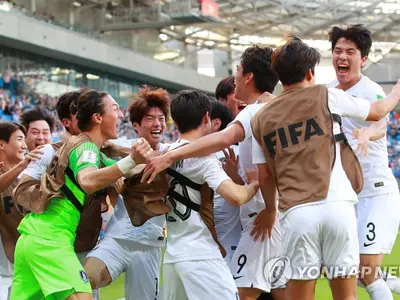 U-20 태극전사, 일본 꺾고 8강 진출