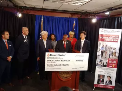 한인뷰티업체의 뜻있는 장학금 기부