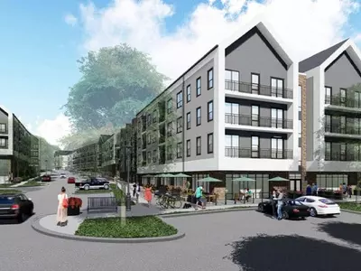 스와니에 대단위 주상복합 아파트