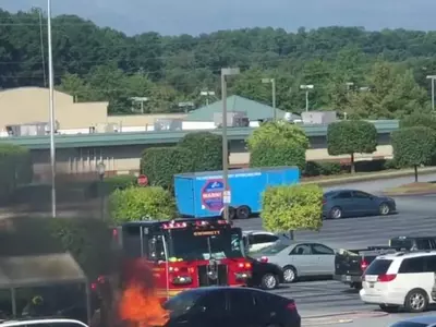 한인타운 주차장서 차량 화재