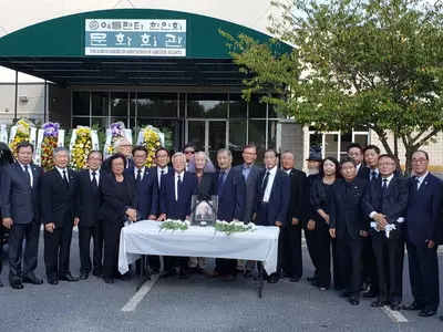 고 송준희 전 한인회장 장례식 엄수