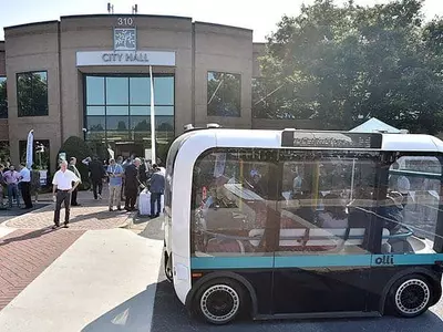 피치트리코너스, 자율셔틀버스 공식 런칭