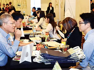 취업박람회에 한인 구직자 2천여명