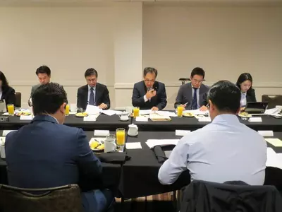 〈사진〉 애틀랜타총영사관 국정감사반에 업무보고