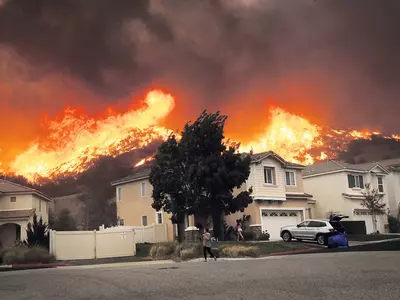 캘리포니아 곳곳 화마... 주민 강제대피 명령