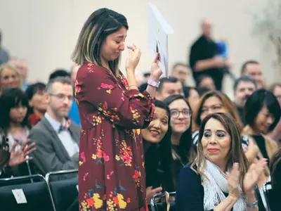 눈물의 시민권 선서식