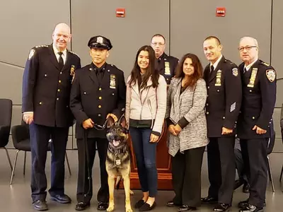 NYPD 최초 한인 경찰견 핸들러 탄생