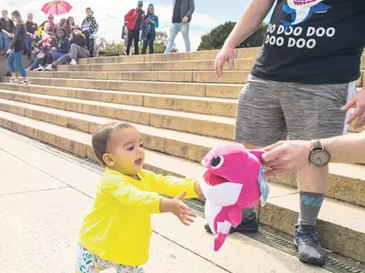 노래‘아기상어’인기에 한국 벤처 대박