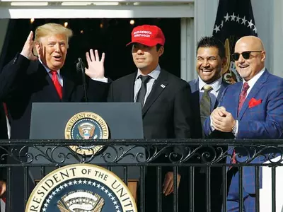 백악관에 울려퍼진 ‘아기상어’