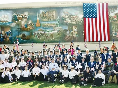 한인 재향군인들 베테런스데이 기념