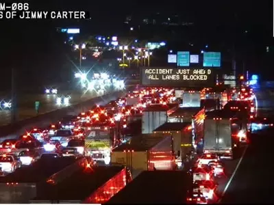 둘루스-페리미터 4시간...어제 I-85 최악 체증