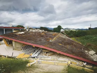 100년만에 강진 푸에르토리코 주민들 여진 공포에 뜬눈 노숙