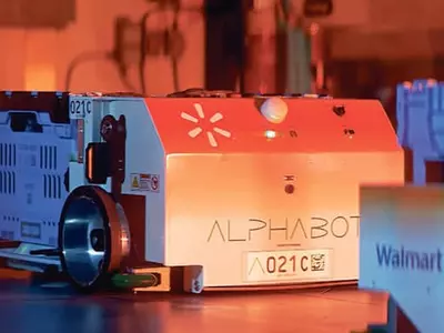 월마트, 로봇 ‘알파봇’이 식료품 배송
