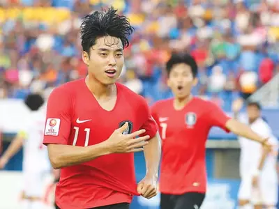 이동준·조규성 연속골…한국, 이란에 2-1, 8강 확정