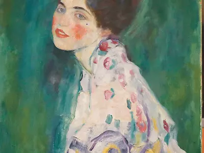 도난 23년만에 쓰레기봉투서 발견 클림트 그림은 ‘진품’