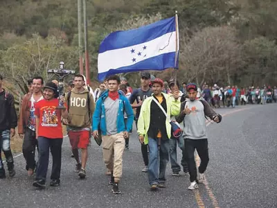 멕시코, 미국행 온두라스 캐러밴 북상 저지