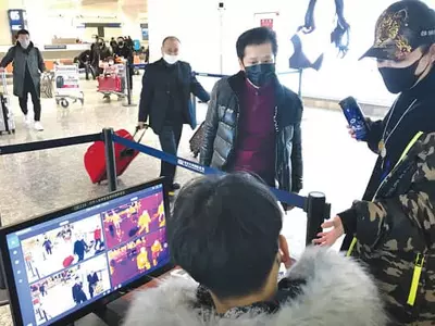 중국 여행 다녀온 미국인 첫 ‘우한 폐렴’ 공항 검역 비상