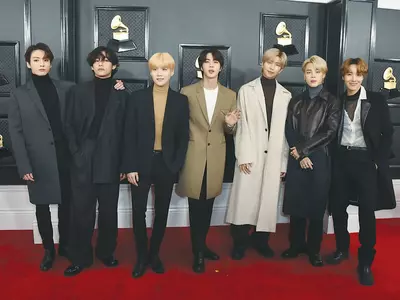 그래미상 시상식 빛낸 ‘BTS’