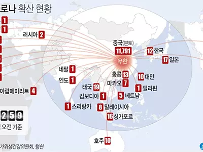 세계 각국 잇따라 ‘중국발 입국 금지’ 조처