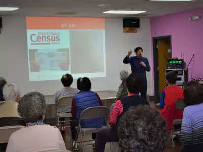 "2020 센서스에 적극 참여합시다"