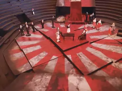 독일 오페라 무대에 욱일기 ‘물의’